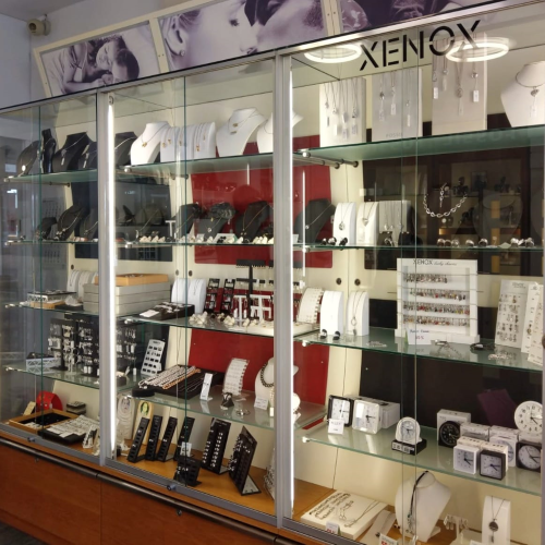 Innenansicht Schmuckfenster Ettlingen