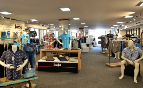 Herrenabteilung Modehaus Streit