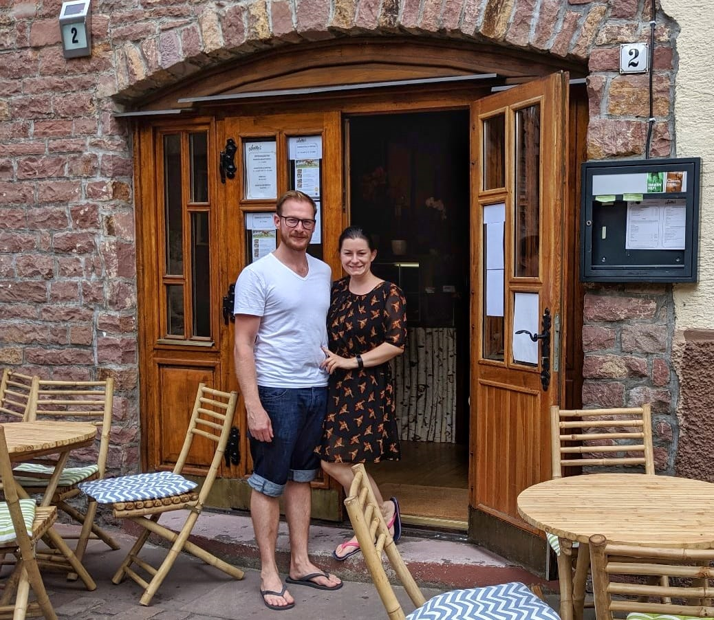 Richard und Anna-Marie von AnMa´s Brasserie Ettlingen