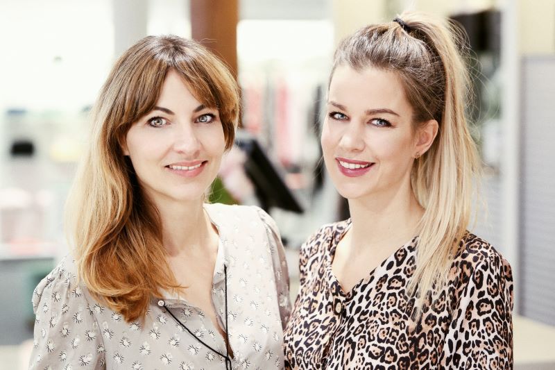Nadine Hanke und Catharina Golder