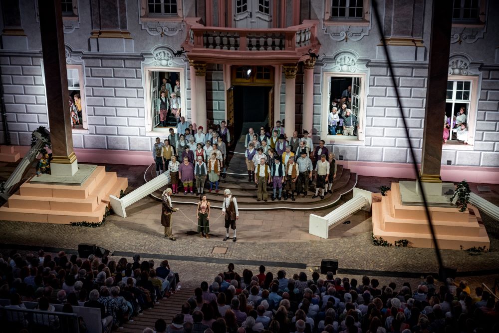 Schlossfestspiele Ettlingen Aufführung Zauberflöte