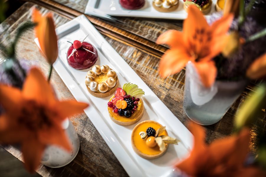 Törtchen im Café Erbprinz Ettlingen